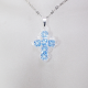 Small Cross - Karen-Silver Chain - 1